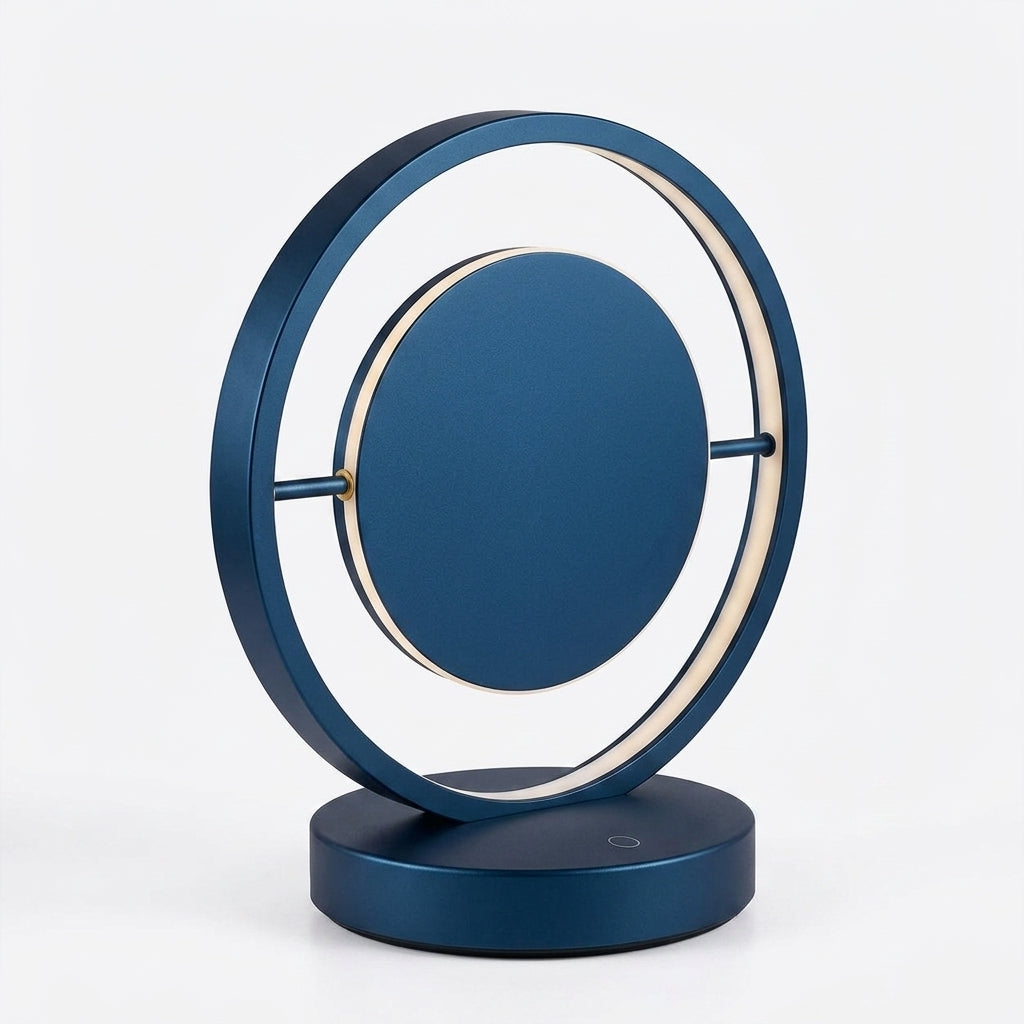 Zkussatq™ Orbit Balance LED Table Lamp – Modern Sculptural Nightstand Accent Light