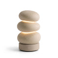 Zkussatq™ Pebble Stack Bedside Lamp – Soft Glow LED Nightstand Light