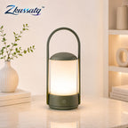 Zkussatq™ Lantern Loop Cordless Table Lamp – Rechargeable LED Night Light
